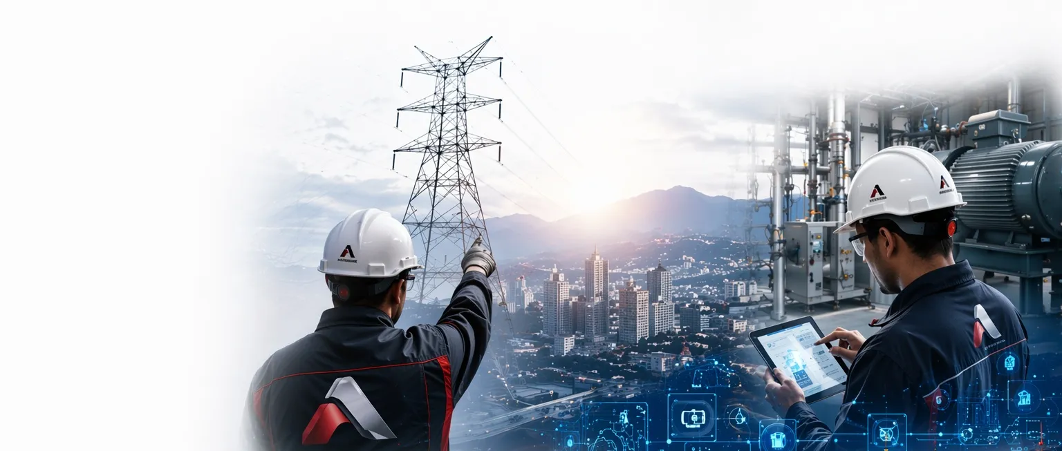 Aström Ingeniería: ingenieros en torre de transmisión y planta industrial